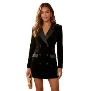 SAU LEE Alexis Dress in Black NWOT Size 6